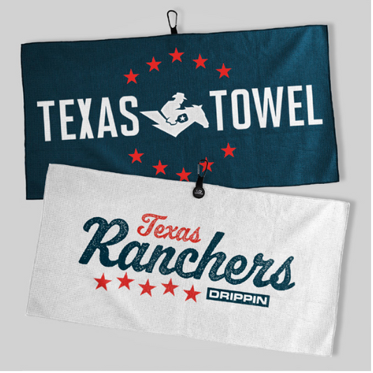 Texas Ranchers x UDRIPPIN - Magnetic Microfiber Towel