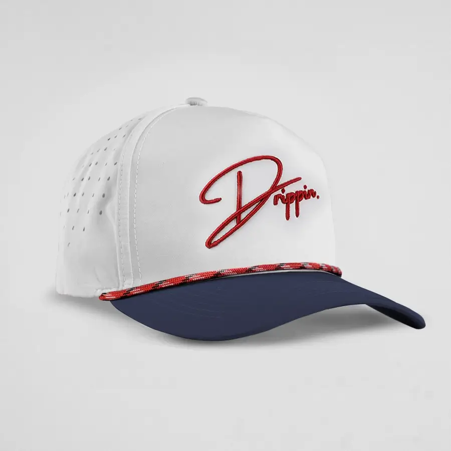 Cursive DRIPPIN MERICA Hat